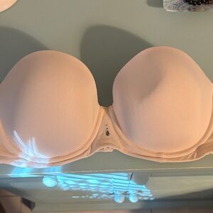 Soma Cream Strapless Bra